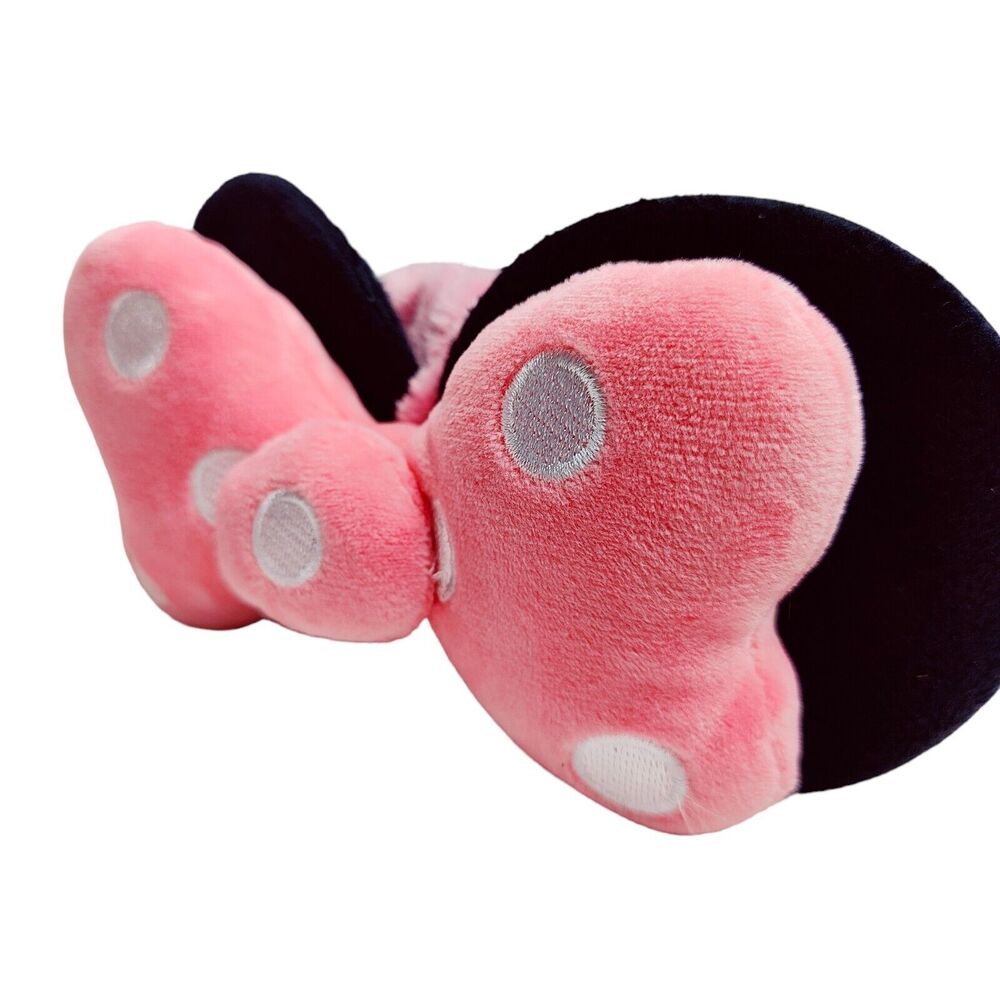 The Creme Shop 3D Minnie Mouse Pink Polka Spotted Dot Spa Headband Brand New - Picture 2 of 6